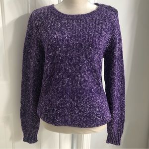 St John’s Bay thick knit sweater women Sz Large long sleeve